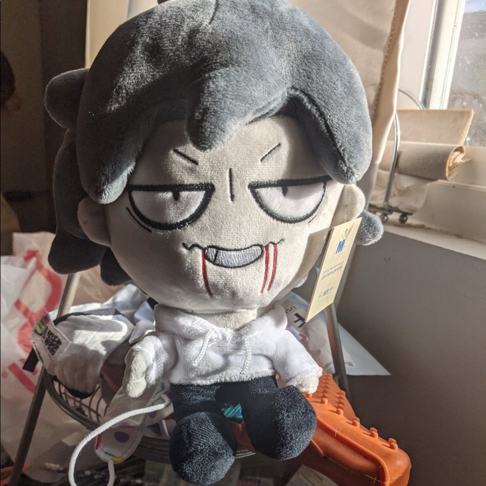 Jeff the killer plush with tag